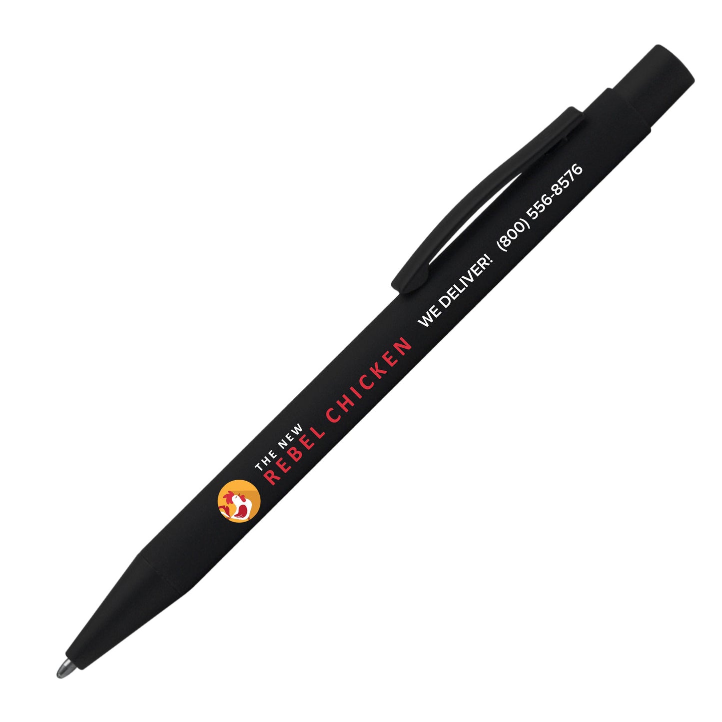 The Brevity Pen - Obsidian Black (Full Color Imprint)