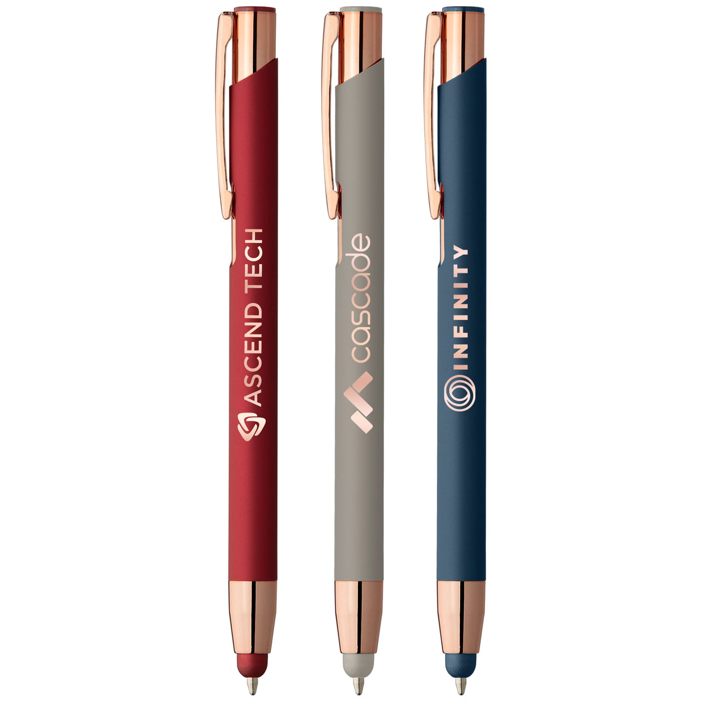 The Cleo Pen+ - Rose Gold (Mirror Engraved)