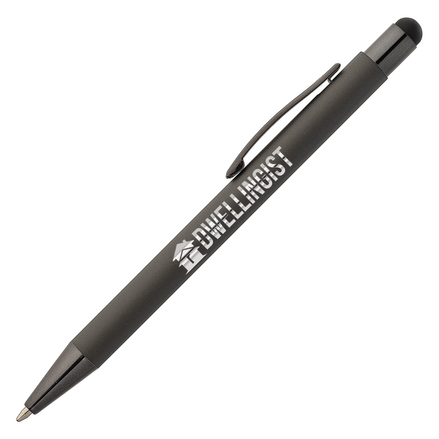 The Brevity Pen - Monochrome (Mirror Engraved)