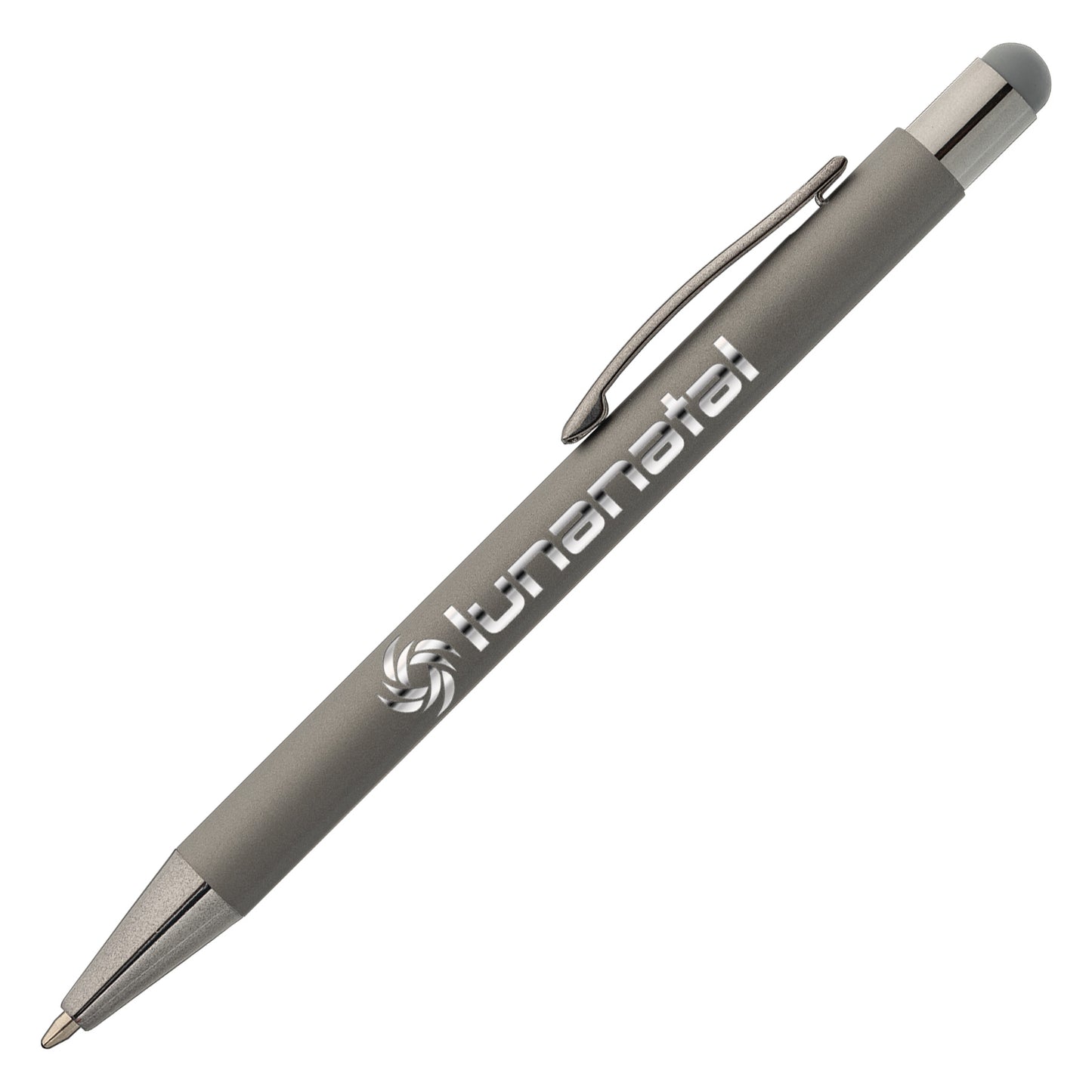 The Brevity Pen - Monochrome (Mirror Engraved)