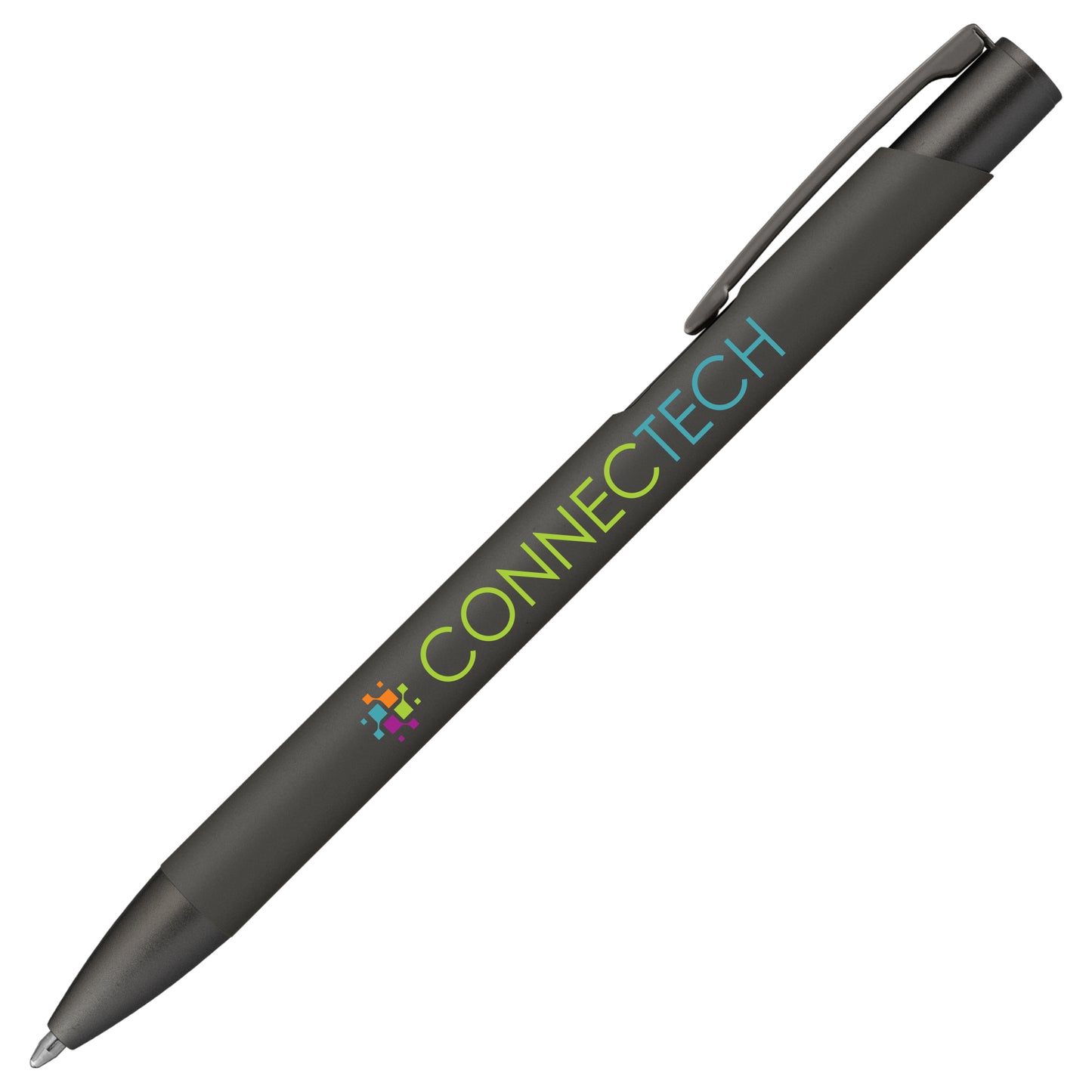 The Cleo Metallic Pen - Monochrome (Full Color Imprint)