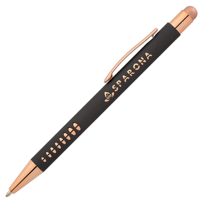 The Brevity Pen - Rose Gold (Mirror Engraved)