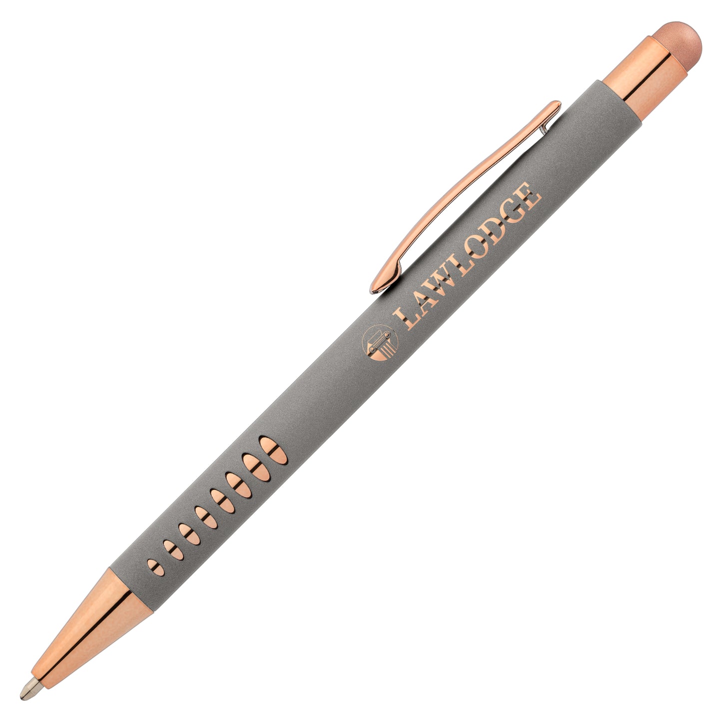 The Brevity Pen - Rose Gold (Mirror Engraved)