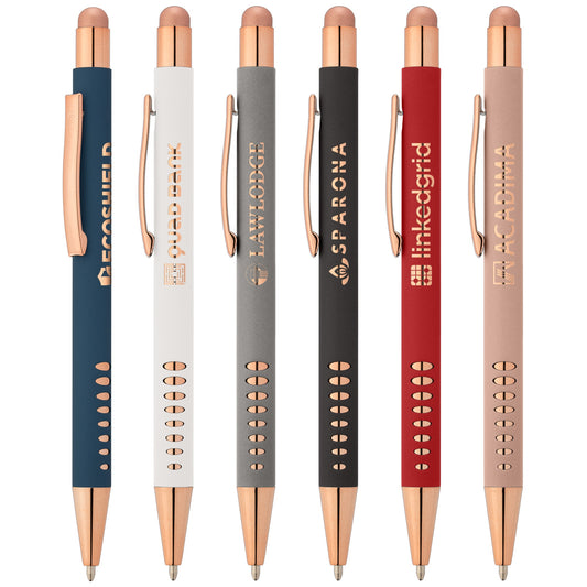 The Brevity Pen - Rose Gold (Mirror Engraved)